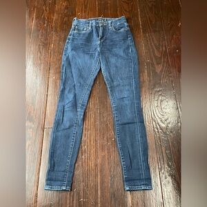 Lucky Brand Dark Blue Skinny Jeans